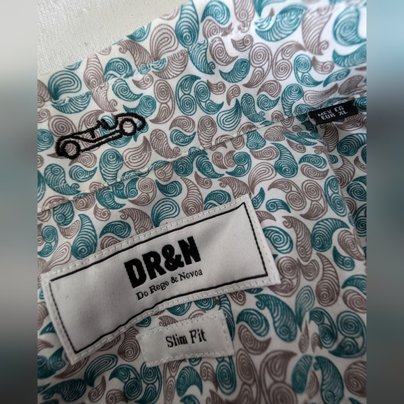 DR&N Stamped Shirt XL Slim Fit - Picture 8 of 8